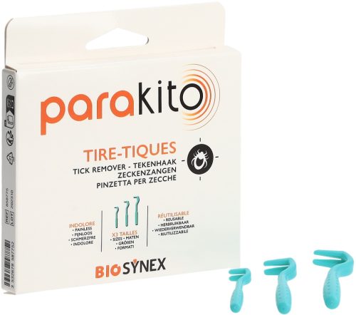 parakito Zeckenzangen (3 Stk)