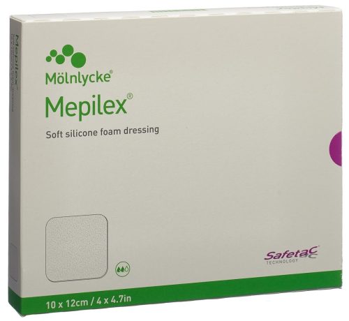 Mepilex silikonbeschichter Schaumverband, 10x12cm (5 Stk)