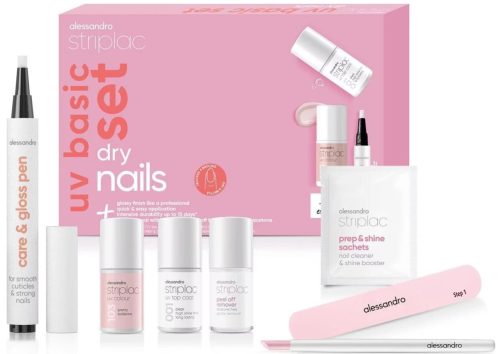 Alessandro, Alessandro - Striplac UV Basic Set Colour Dry Nails, Set