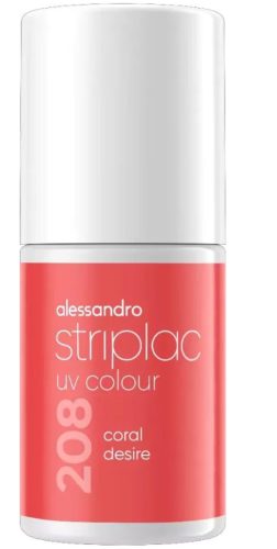 Alessandro, Alessandro - Striplac UV Colour, 6.5 ml, Coral Desire