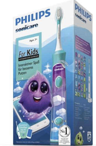 Philips, Philips Schallzahnbürste "Sonicare For Kids Connect HX6322/04"