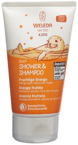 Weleda, WELEDA KIDS 2in1 Shower&Shampoo Frucht Oran 150 ml