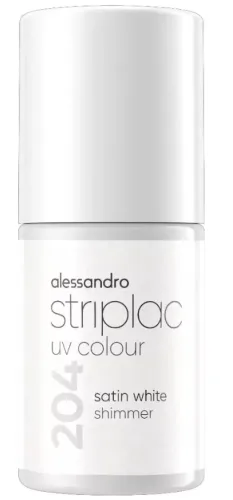 Alessandro, Alessandro - Striplac UV Colour, 6.5 ml, Satin White