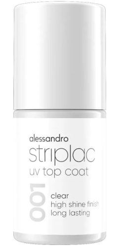 Alessandro, Alessandro - Striplac UV Top Coat Clear, 6.5 ml