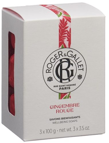 Roger & Gallet, Gingembre Rouge Box Mit 3 Wohlfühl-seifen Unisex  Set