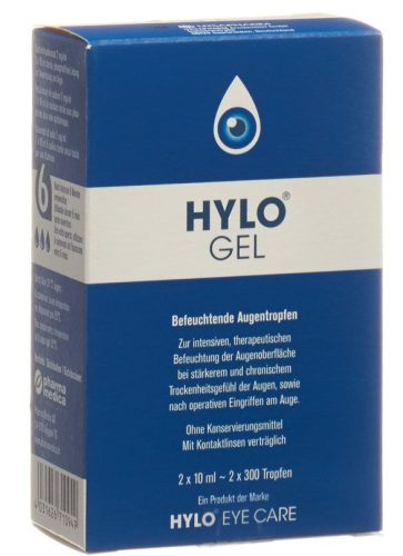 Hylo, HYLO-GEL Gtt Opht 0.2 % 2 x 10 ml