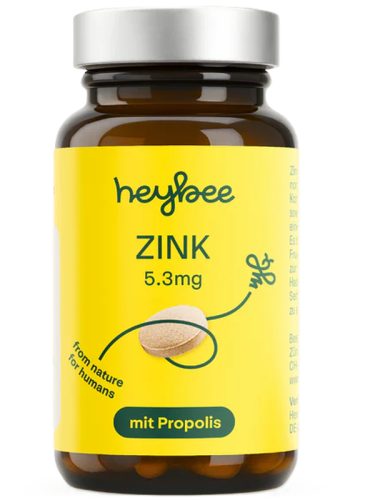 heybee Zink 5.3mg + Propolis Tabletten (100 Stk)
