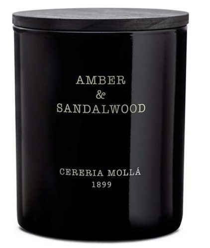 Cereria Mollá Premium Candle Amber & Sandalwood Duftkerze (230g)