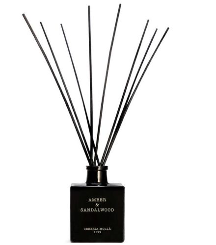 Cereria Mollá Diffuser mit Duftstäbchen Amber & Sandalwood (100ml)