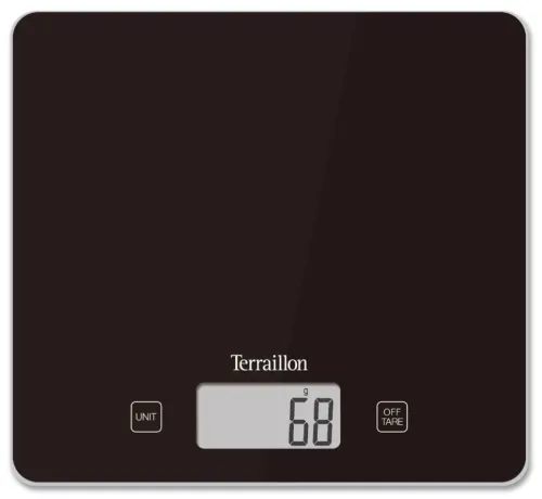 Terraillon, Terraillon Classic Black Küchenwaage – schwarz