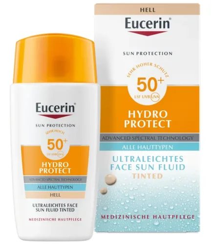 Eucerin - SUN Face Hydro Protect  Tinted Hell LSF 50+, 50 ml