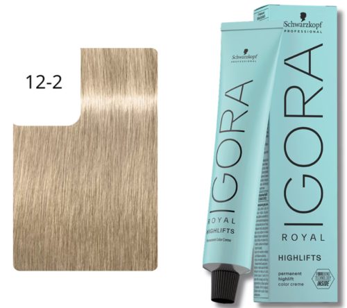 Schwarzkopf Professional, Schwarzkopf Professional Igora Royal Highlifts 12-2 Special Blonde Ash Blonde 60ml