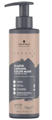 Schwarzkopf, Schwarzkopf Chroma ID Bonding Color Mask 8-46 Glazed Caramel 300 ml