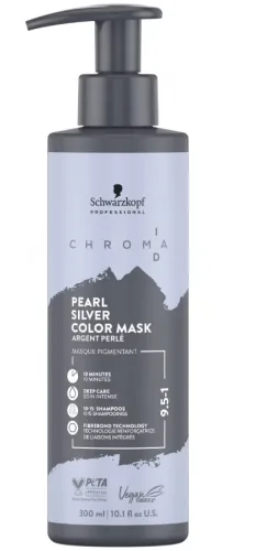 Schwarzkopf, Schwarzkopf Chroma ID Bonding Color Mask 9,5-1 Pearl Silver 300 ml