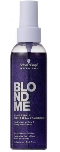 Schwarzkopf Professional, Schwarzkopf Professional Schwarzkopf BLONDME Bond Repair Purple Spray Conditioner 150ml