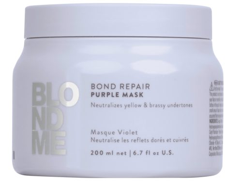Schwarzkopf, Schwarzkopf BlondMe Bond Repair Purple Mask 200 ml