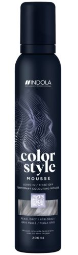 undefined, Indola Color Style Mousse Perlgrau 200 ml