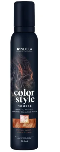 undefined, Indola Color Style Mousse Kupfer 200 ml