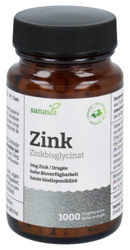 sanasis Zink Dragéeperlen (1000 Stk)