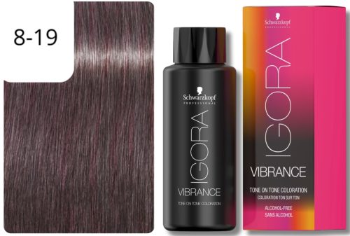 Schwarzkopf Professional, Schwarzkopf Professional Igora Vibrance 8-19 Light Blonde Cendré Violet 60ml