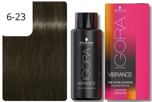 Schwarzkopf Professional, Schwarzkopf Professional Schwarzkopf ?Igora Vibrance 6-23 Dunkelblond Asch Matt 60ml