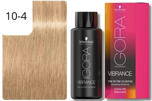 Schwarzkopf Professional, Schwarzkopf Professional Schwarzkopf Igora Vibrance 10-4 Beige Soft Toner 60ml