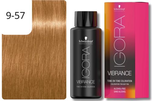 Schwarzkopf Professional, Schwarzkopf Professional Schwarzkopf ??Igora Vibrance 9-57 Extra Hellblond Gold Kupfer 60ml