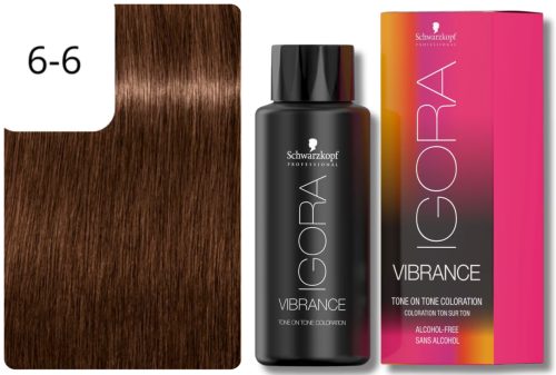 Schwarzkopf Professional, Schwarzkopf Professional Igora Vibrance 6-6 Dark Blonde Chocolate 60ml