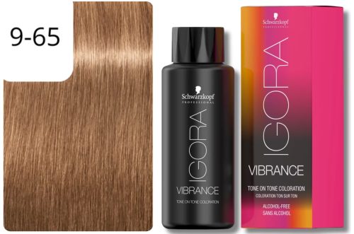 Schwarzkopf Professional, Schwarzkopf Professional Igora Vibrance 9,65 Extra Light Blonde Chocolate Gold 60ml