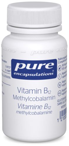Pure Encapsulations Vitamin B12 Methylcobalamin Kapseln (90 Stk)
