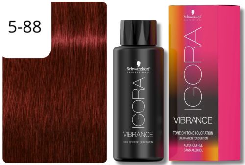 Schwarzkopf Professional, Schwarzkopf Professional Igora Vibrance 5-88 Light Brown Red Extra 60ml