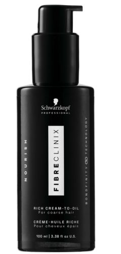 Schwarzkopf Professional FIBRE CLINIX, Schwarzkopf Professional FIBRE CLINIX HEROES Bondfinity Rich Cream-to-Oil Haaröl 100 ml