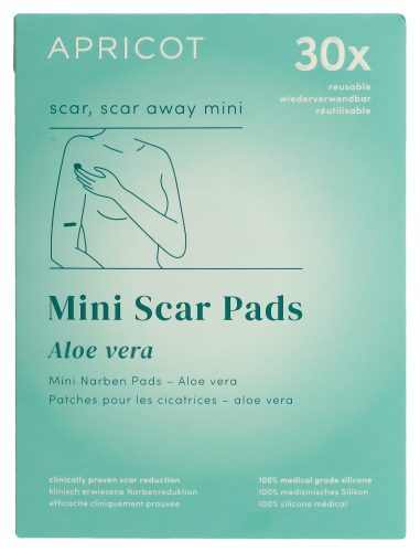 APRICOT, Apricot Wiederverwendbare Narben-Pads mit Aloe Vera Pflege Accessoires 4 ct