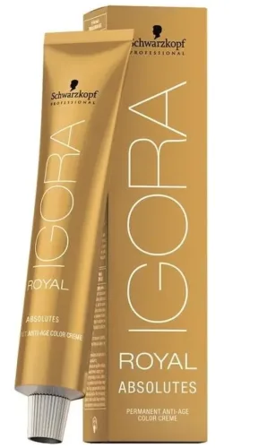 Schwarzkopf Professional, Schwarzkopf Professional Igora Royal Absolutes 7-140 Mittelblond Cendré Beige Natur