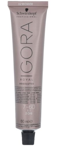 Schwarzkopf, Schw. Igora Royal Abs.  7-60 mittelblond