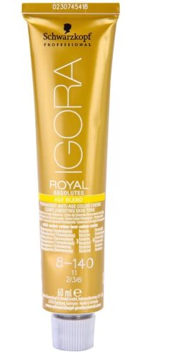 Schwarzkopf Professional, Schwarzkopf Professional Igora Royal Absolutes 8-140 Hellblond Cendré Beige Natur