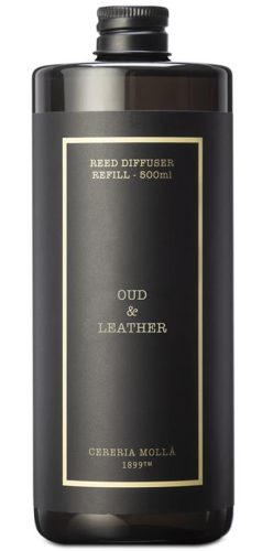 Cereria Mollá Diffuser Refill Oud & Leather (500ml)