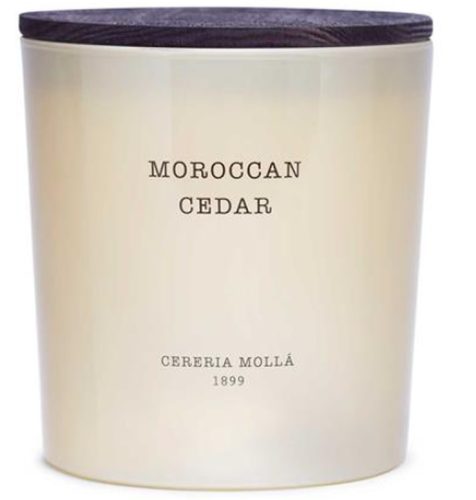 Cereria Mollá Premium Candle XL Moroccan Cedar 3-Docht-Duftkerze (600g)