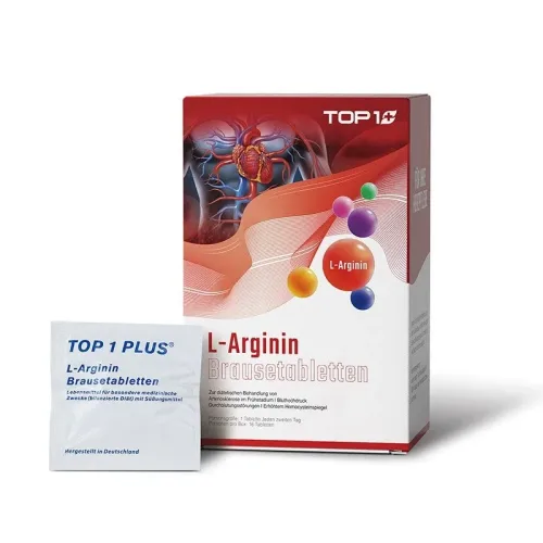 TOP 1 L-Arginin Brausetabletten (16 Stk)