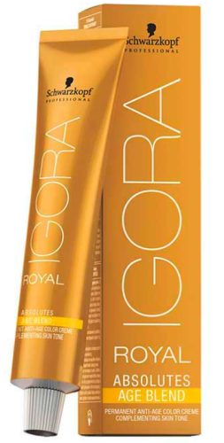Schwarzkopf Professional, Schwarzkopf Professional Igora Royal Absolutes 7-450 Mittelblond Beige Gold Natur