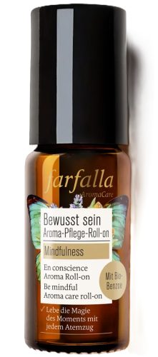 Farfalla Aroma-Pflege-Roll-On Bewusst sein (10ml)