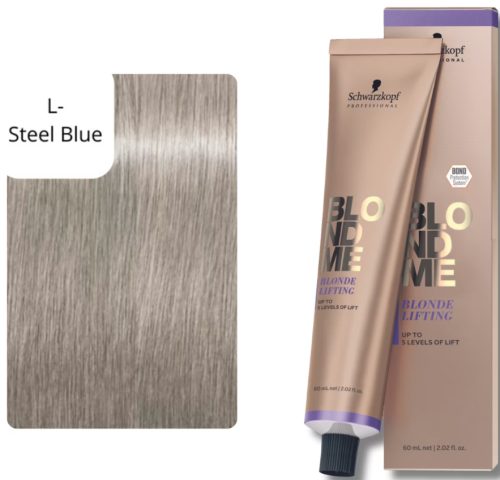 Schwarzkopf Professional, Schwarzkopf Professional BlondMe Lifting Steel Blue 60ml