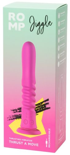 ROMP, Romp Jiggle Dildo mit Stossfunktion