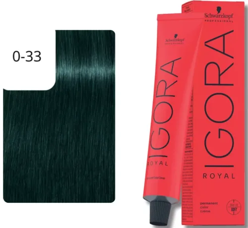 Schwarzkopf, Schwarzkopf Igora Royal 0-33 Anti Rot Konzentrat