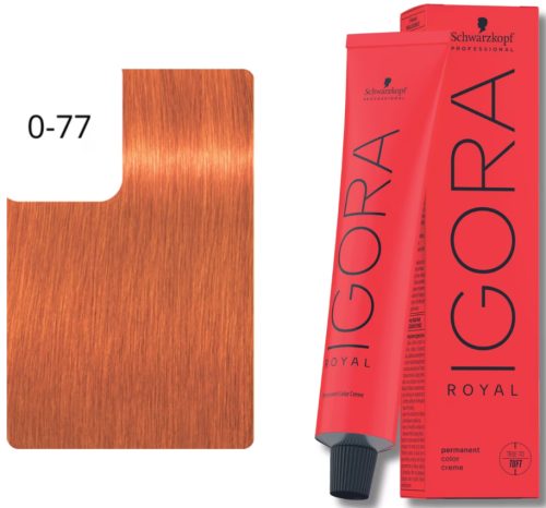 Schwarzkopf, Schwarzkopf Igora Royal 0-77 Kupfer Konzentrat