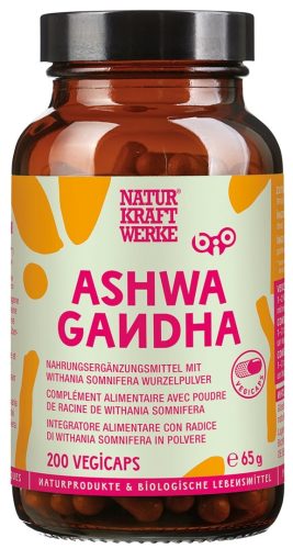 NATURKRAFTWERKE Bio Ashwagandha Vegicaps (65g)