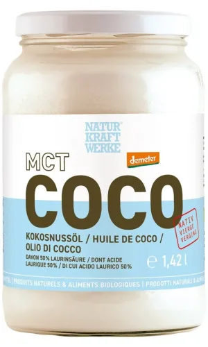 NATURKRAFTWERKE Coco Kokosnussöl Nativ Demeter (1420ml)