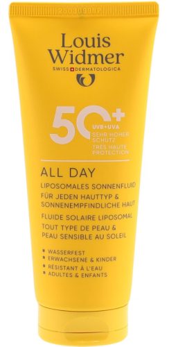 Louis Widmer All Day Sonnencreme LSF 50+, unparfümiert (100ml)