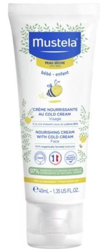 Mustela Gesichtscreme Cold Cream für trockene Haut (40ml)