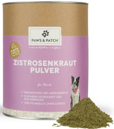 Paws & Patch Zistrosenkraut Pulver für Hunde (250g)